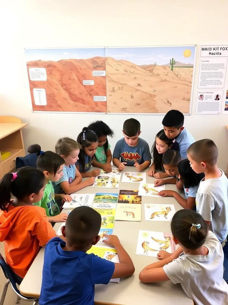 Children participating in an ATOUPIC educational workshop, learning about hedgehog biology and conservation through interactive games and activities.